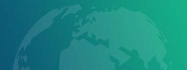 Green globe graphic
