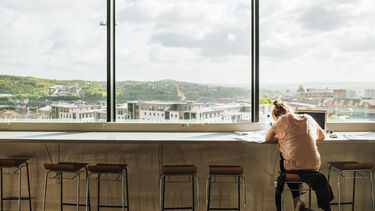 View from Information Commons