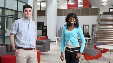 CBE students in the ideas space 