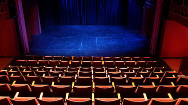 Inside of a drama studio