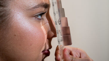 Orthoptics training at the University of Sheffield.