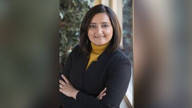 Visiting speaker Tamanna Tiwari. 