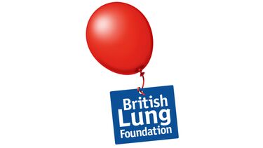 The British Lung Foundation logo.
