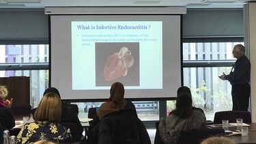 A presentation at Clinical Management Update Day.