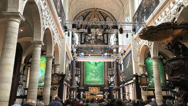 Amuz concert hall, 17th century St. Augustine Church