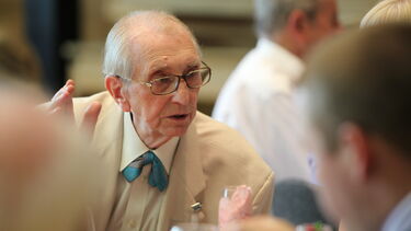 Austin Cole at a luncheon in Sheffield