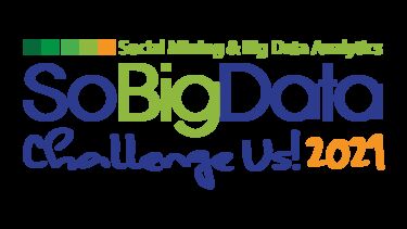 Text reads. Social Mining and Big Data Analytics. So Big Data. Challenge Us! 2021