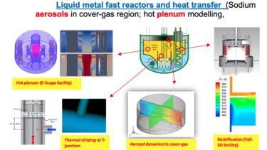 Liquid metal fast reactors and heat transfer