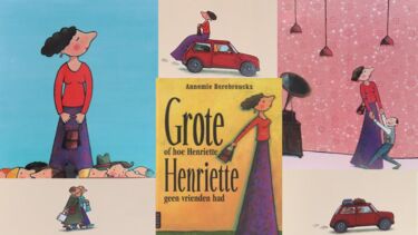 Several  images of a picture book 
