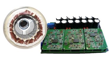 Motor and inverter