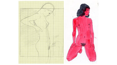 Sir Harry Kroto's drawings