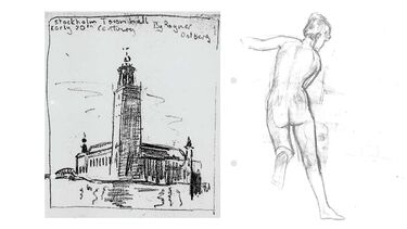 Sir Harry Kroto's drawings