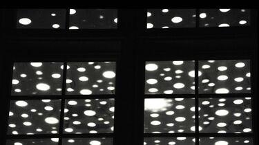 Light ceiling design at Leibniz University Hamburg