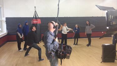 iT-CDT filming with BBC Bitesize
