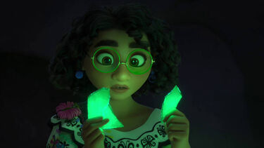 A screenshot from the movie Encanto