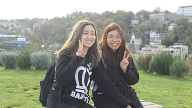 Second year Landscape Architecture students in Paris