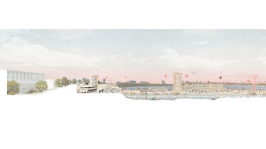 Student work from Studio Intergenerational Architecture