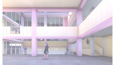 Student work from Studio Intergenerational Architecture