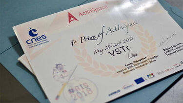 A photo of IDCMC event certificate