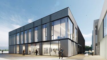 Architectural drawing of the Translational Energy Research Centre