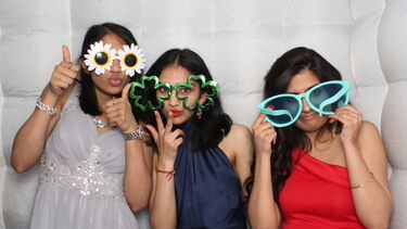 Aerosoc members at a party