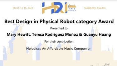 melodica prize certificate 