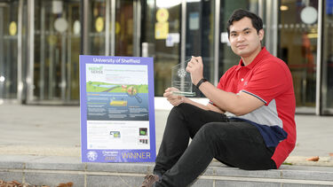 Engineering graduate Ameerul Aiman Shahizam