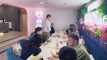 Sino English Club in action at ALS Gongcha