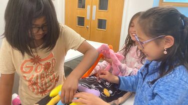 Students learn about our anatomy