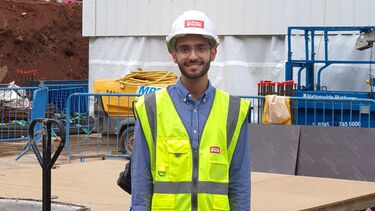 Civil Engineering student Hasan 