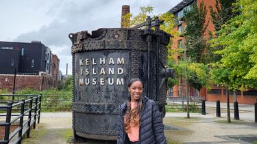 Doreen Malavanu at Kelham Island Museum