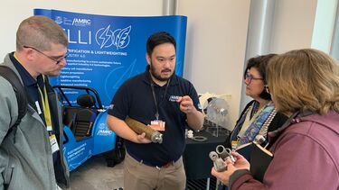 IACMI talking to AMRC staff.