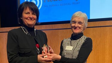 Ilaria Bellantuono receives the Inaugural Academy Excellence Award