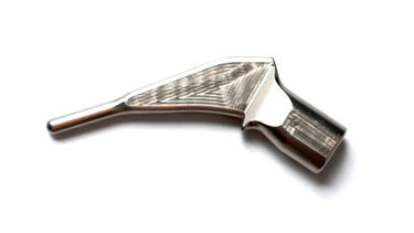 Artificial hip joint (titanium) made using FAST-Forge