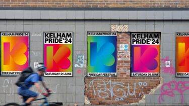 Kelham Pride promotional poster