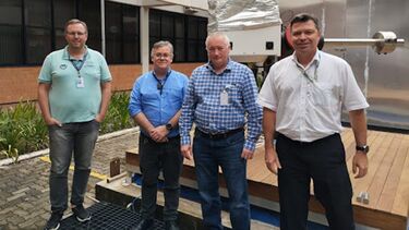 Members of the Solar Group at a conference in Mexico