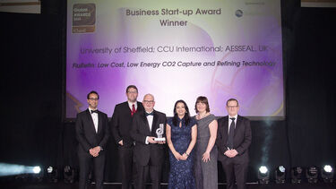 Peter Styring receives award