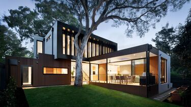 Exterior of a luxury home