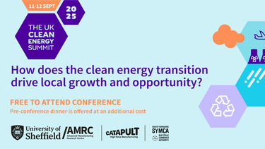 Clean energy summit graphic