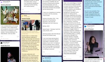 Screenshot of the Ideas Bazaar 2025 registration Padlet page