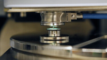 Close up of the AFM