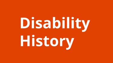 Disabilty history