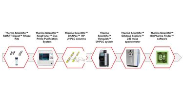 Offline automated RNAse T1 digests