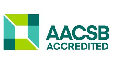 Logo indicating Association to Advance Collegiate Schools of Business (AACSB) accreditation