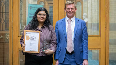 Dean's List 2025 postgraduate winner Sukeerthi Sundarapu 