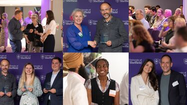 A collection of people from the Volunteer Awards Night