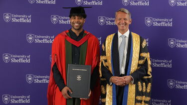 Johny Pitts and Andy Haldane Honorary Graduation
