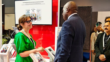 Susan Oman meeting David Lammy