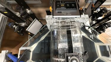 Experimental setup of Particle Image Velocimetry 2