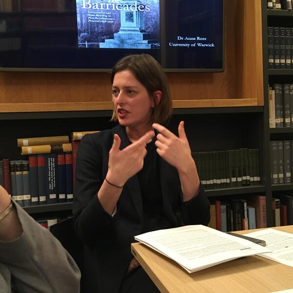 Profile picture of Dr Anna Ross from the Department of History